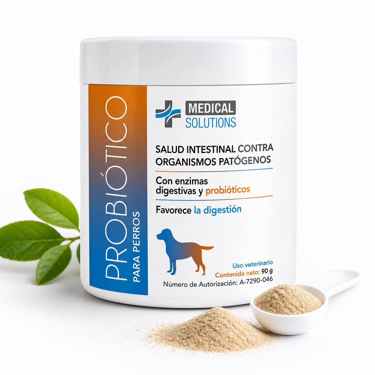 Probiótico para Perros — Salud Intestinal y Digestión Saludable